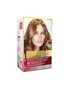 Tinte loreal excellence crema  (nº 7 rubio) - Imagen 1