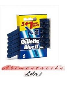 Cuchillas gillette blue II (pack 6) - Imagen 1